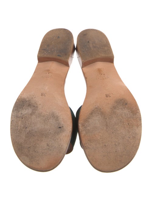 K.Jacques Suede Slides