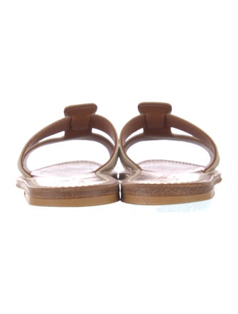 K.Jacques Leather Slides