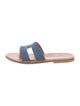 K.Jacques Leather Slides