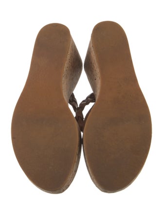 K.Jacques Leather Slides