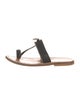 K.Jacques Leather Slides