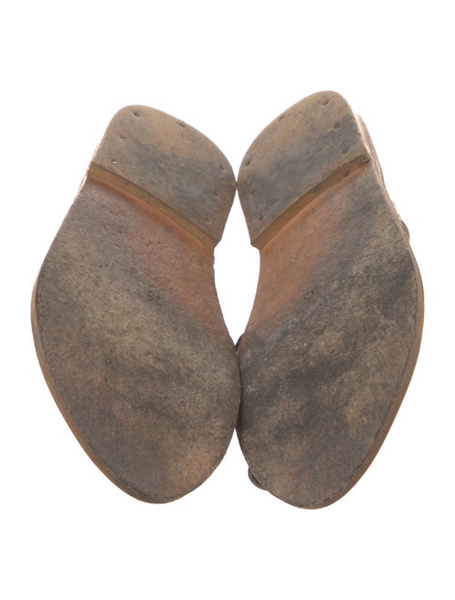 K.Jacques Leather Slides