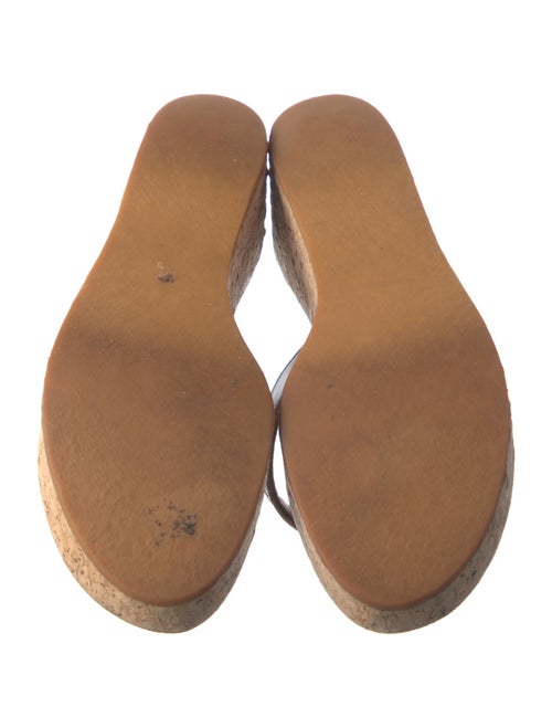 K.Jacques Leather Slides