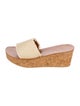 K.Jacques Suede Slides