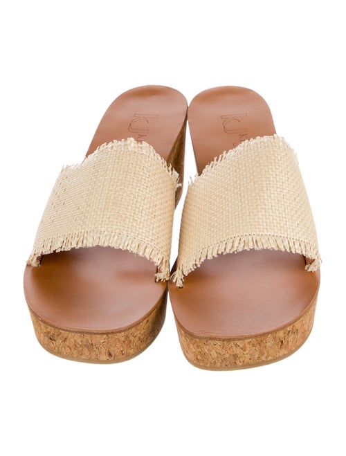 K.Jacques Suede Slides