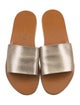 K.Jacques Leather Slides