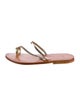K.Jacques Bolzano Toe-Ring Sandals Leather Slides