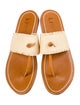 K.Jacques Leather Raw-Edge Trim Slides