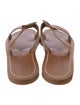 K.Jacques Leather Slides