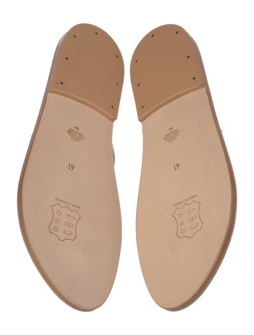 K.Jacques Leather Flip Flops