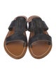 K.Jacques Leather Colorblock Pattern Slides