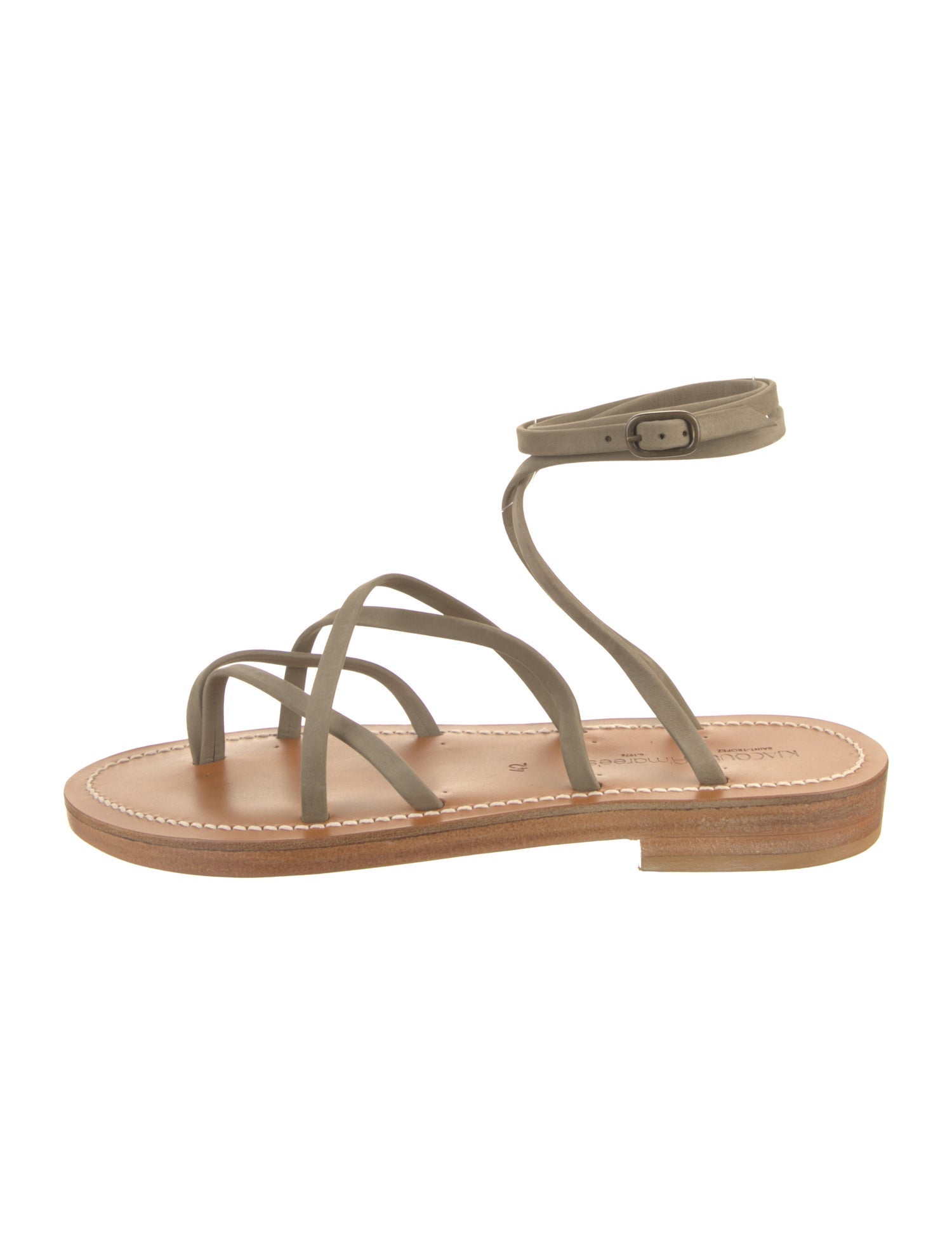 K.Jacques Leather Gladiator Sandals w/ Tags