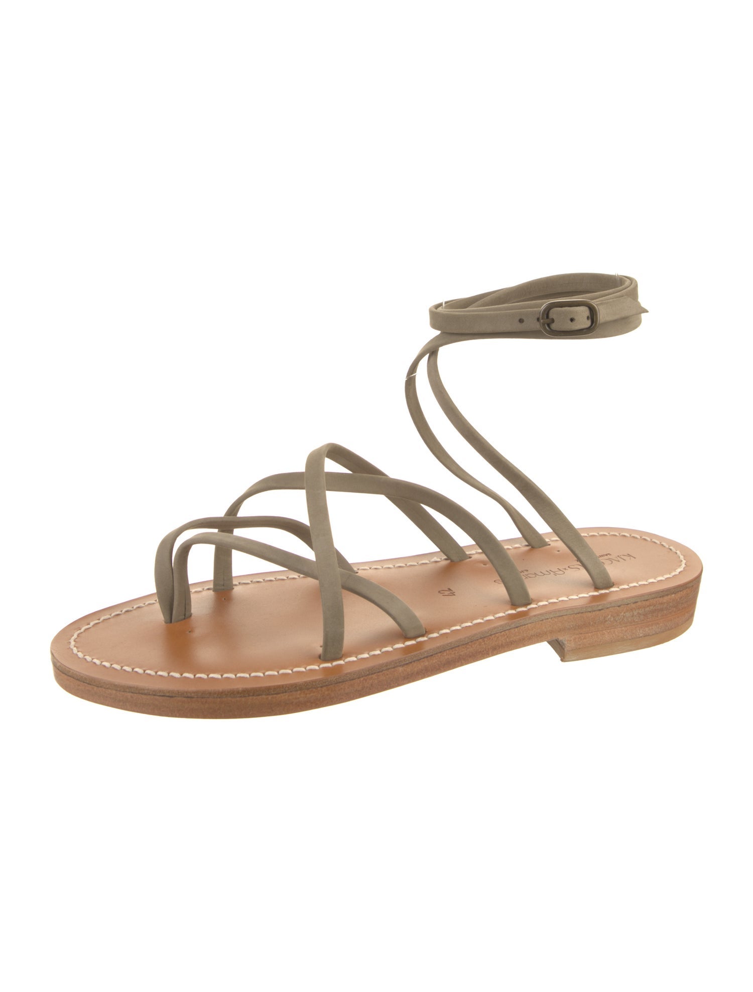 K.Jacques Leather Gladiator Sandals w/ Tags