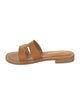 K.Jacques Leather Slides