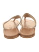 K.Jacques Leather T-Strap Sandals