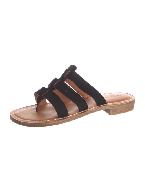 K.Jacques Leather Slides