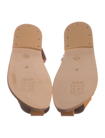 K.Jacques Suede Slingback Flats