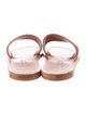 K.Jacques Leather Slides