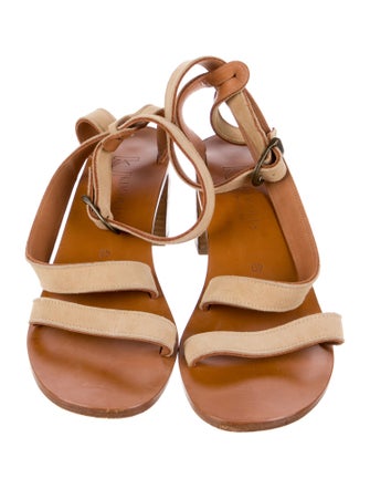 K.Jacques Suede Sandals
