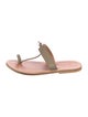 K.Jacques Suede Slides