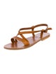 K.Jacques Leather Gladiator Sandals