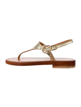 K.Jacques Leather Sandals