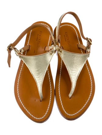 K.Jacques Leather Sandals