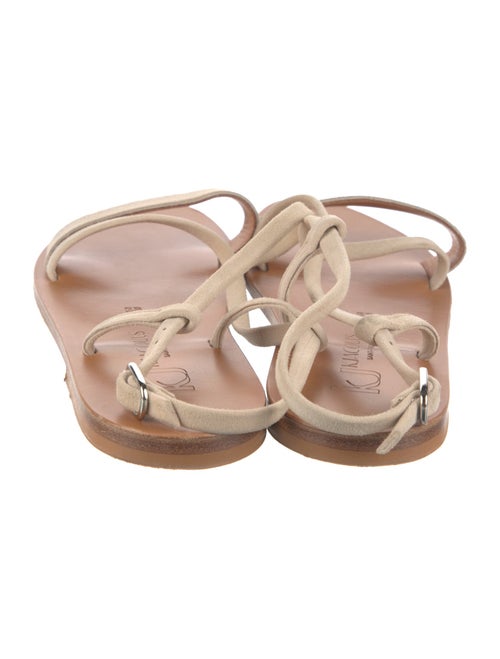 K.Jacques Suede T-Strap Sandals