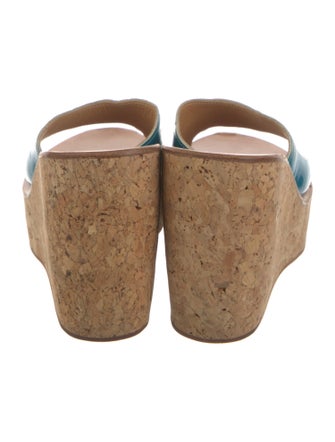 K.Jacques Patent Leather Slides