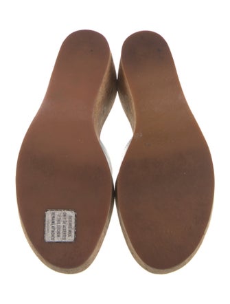 K.Jacques Patent Leather Slides