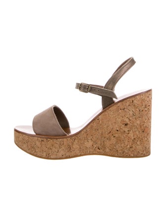K.Jacques Suede Sandals