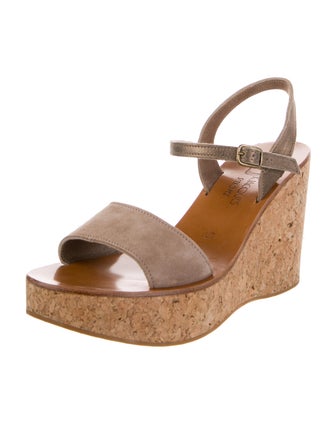 K.Jacques Suede Sandals