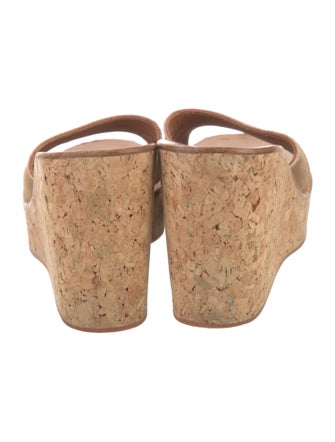 K.Jacques Suede Slides