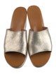 K.Jacques Leather Slides