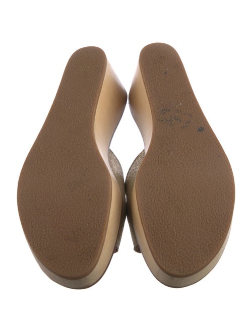 K.Jacques Leather Slides