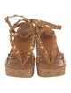 K.Jacques Leather Studded Accents Sandals