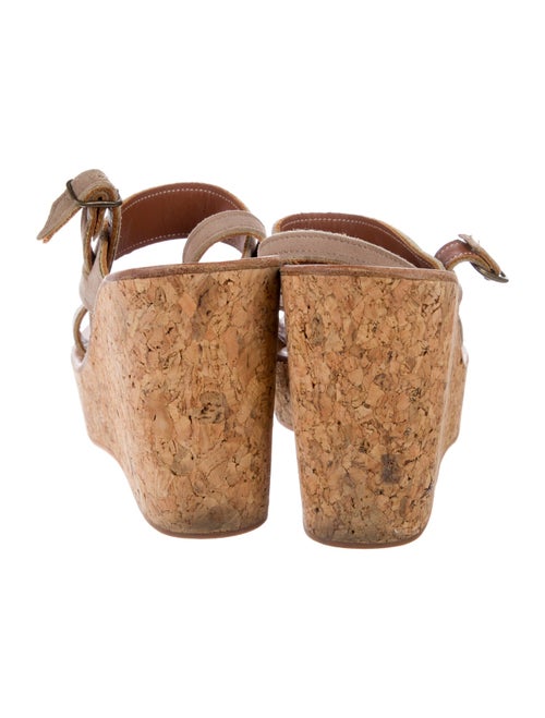 K.Jacques Suede Slingback Sandals