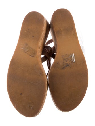 K.Jacques Suede Slingback Sandals