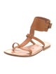 K.Jacques Leather Gladiator Sandals