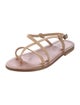 K.Jacques Leather Slingback Sandals