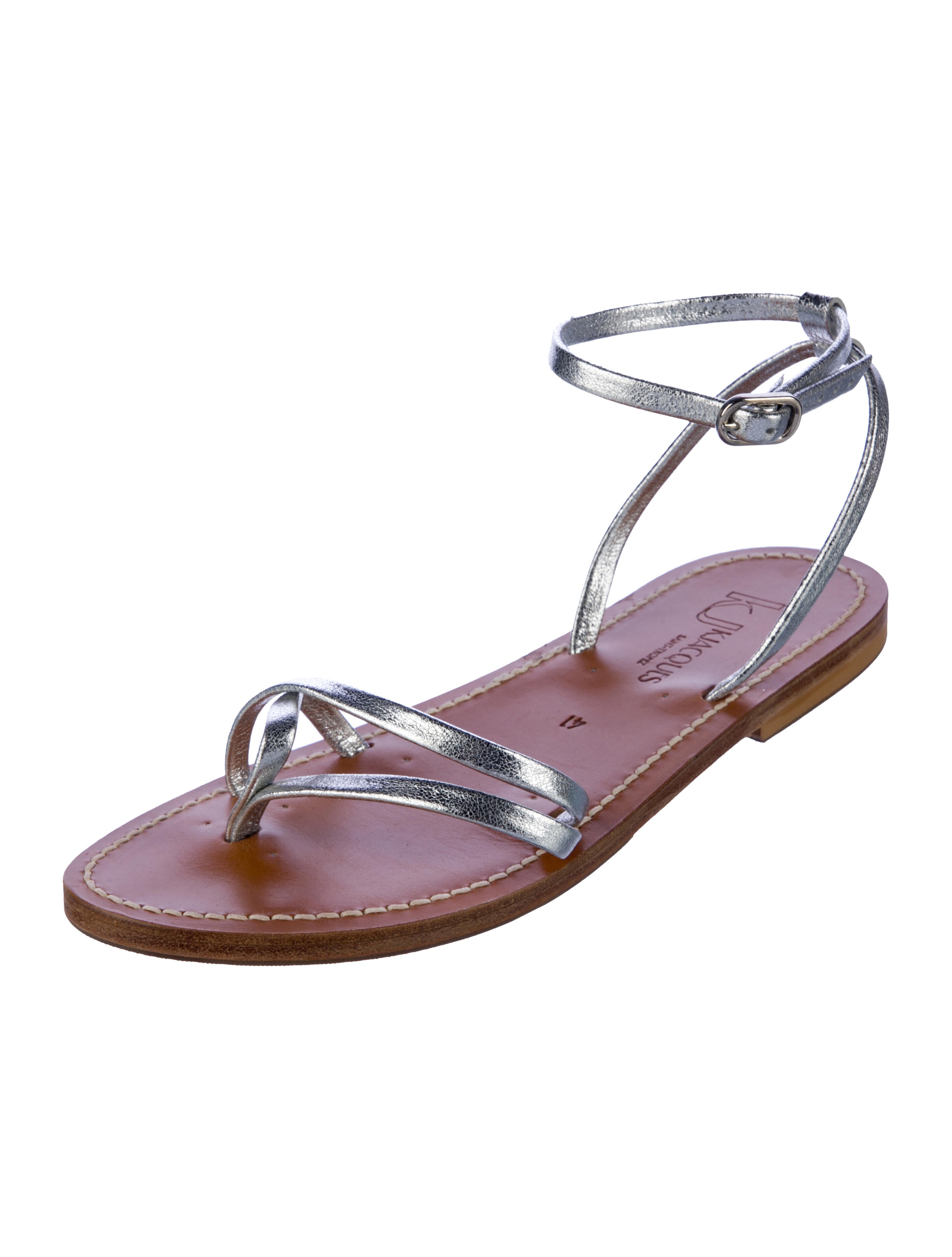 K.Jacques Leather Sandals