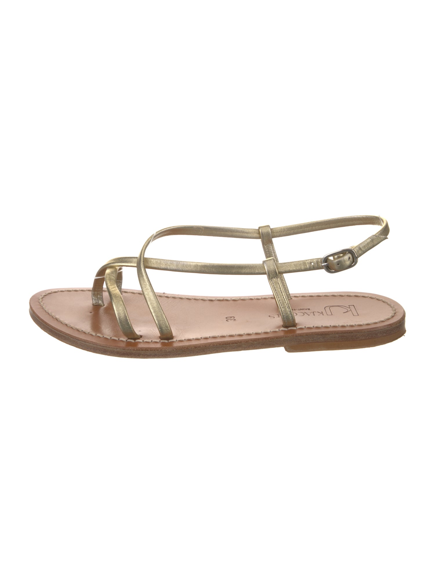 K.Jacques Leather Sandals