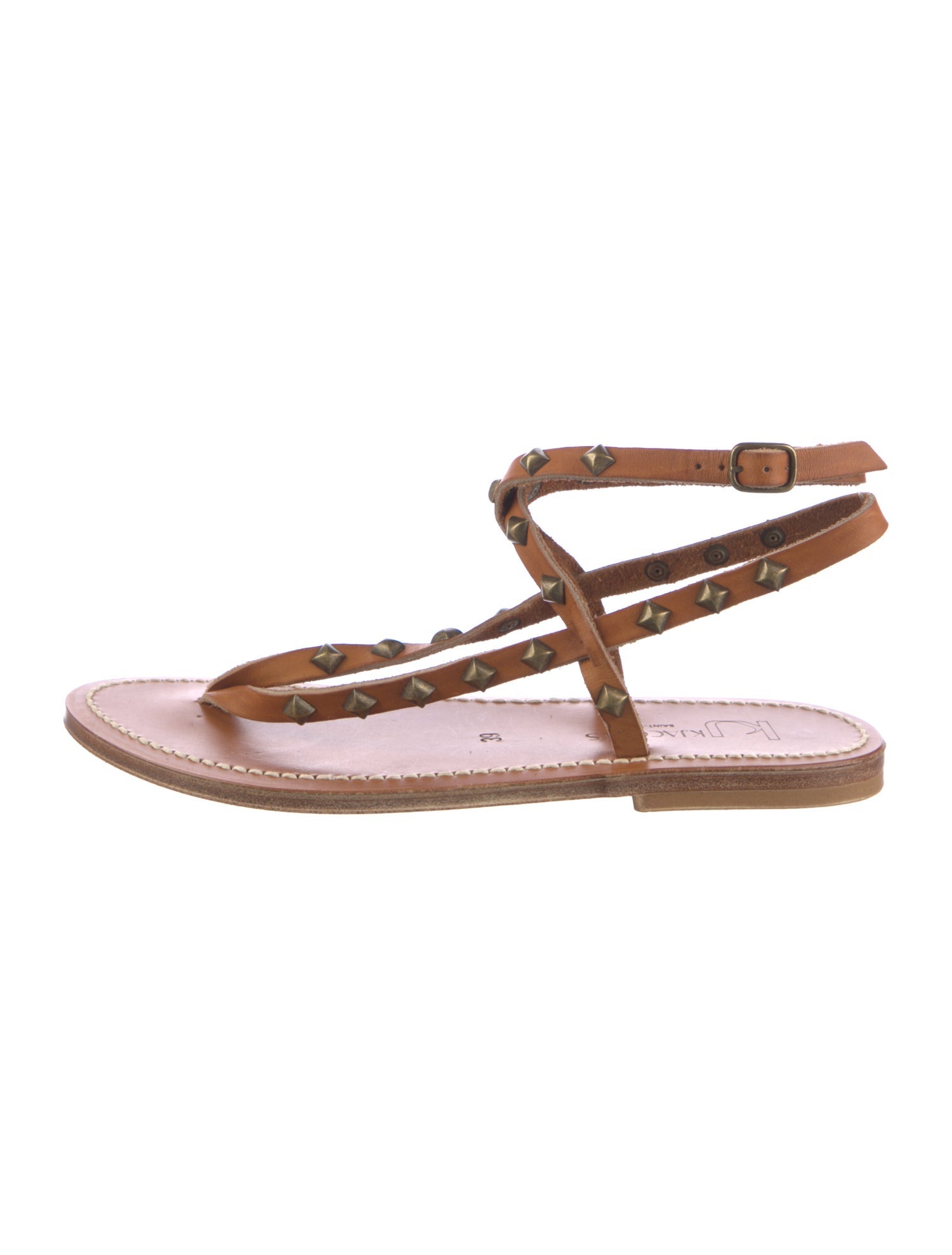K.Jacques Leather Sandals