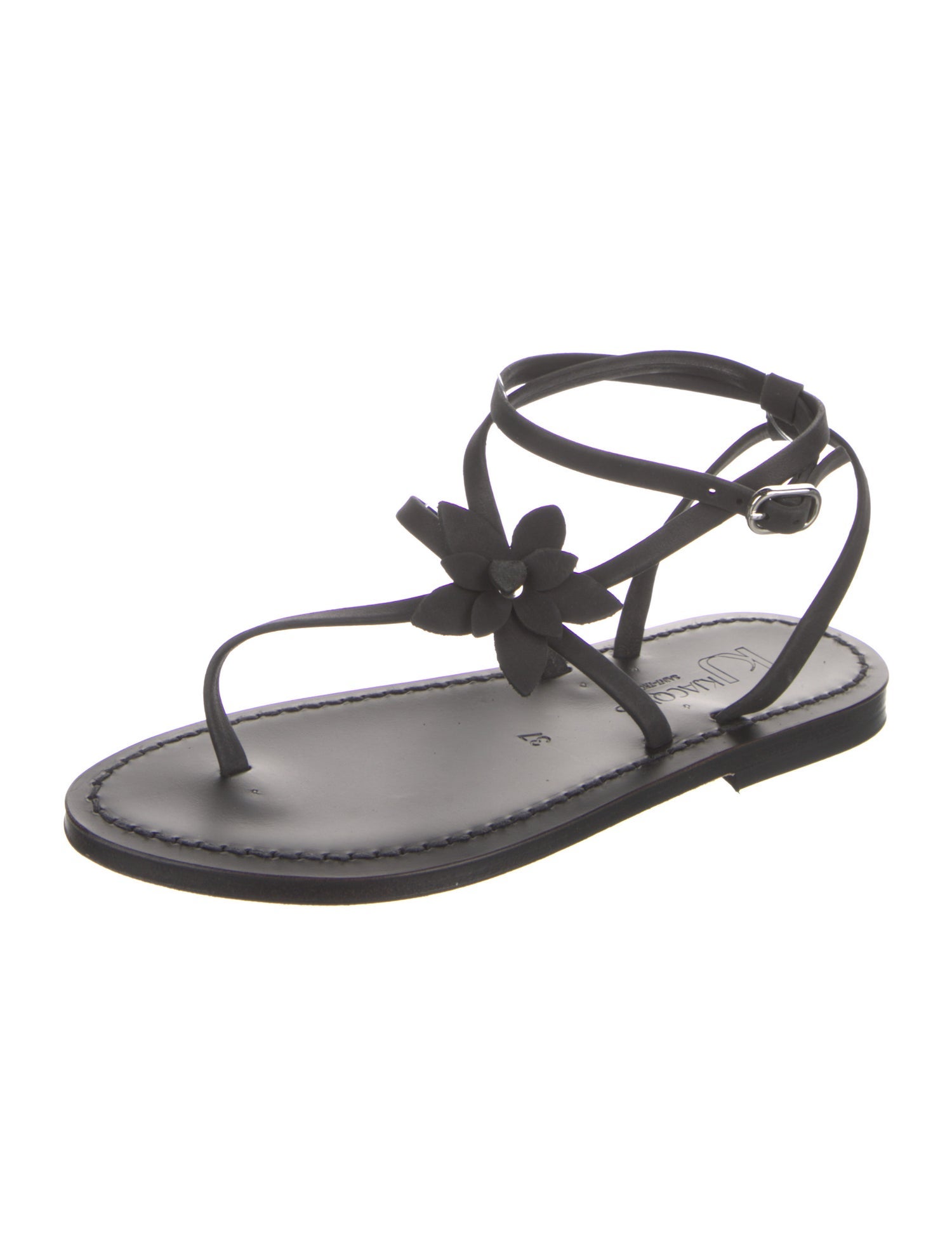 K.Jacques Leather Sandals