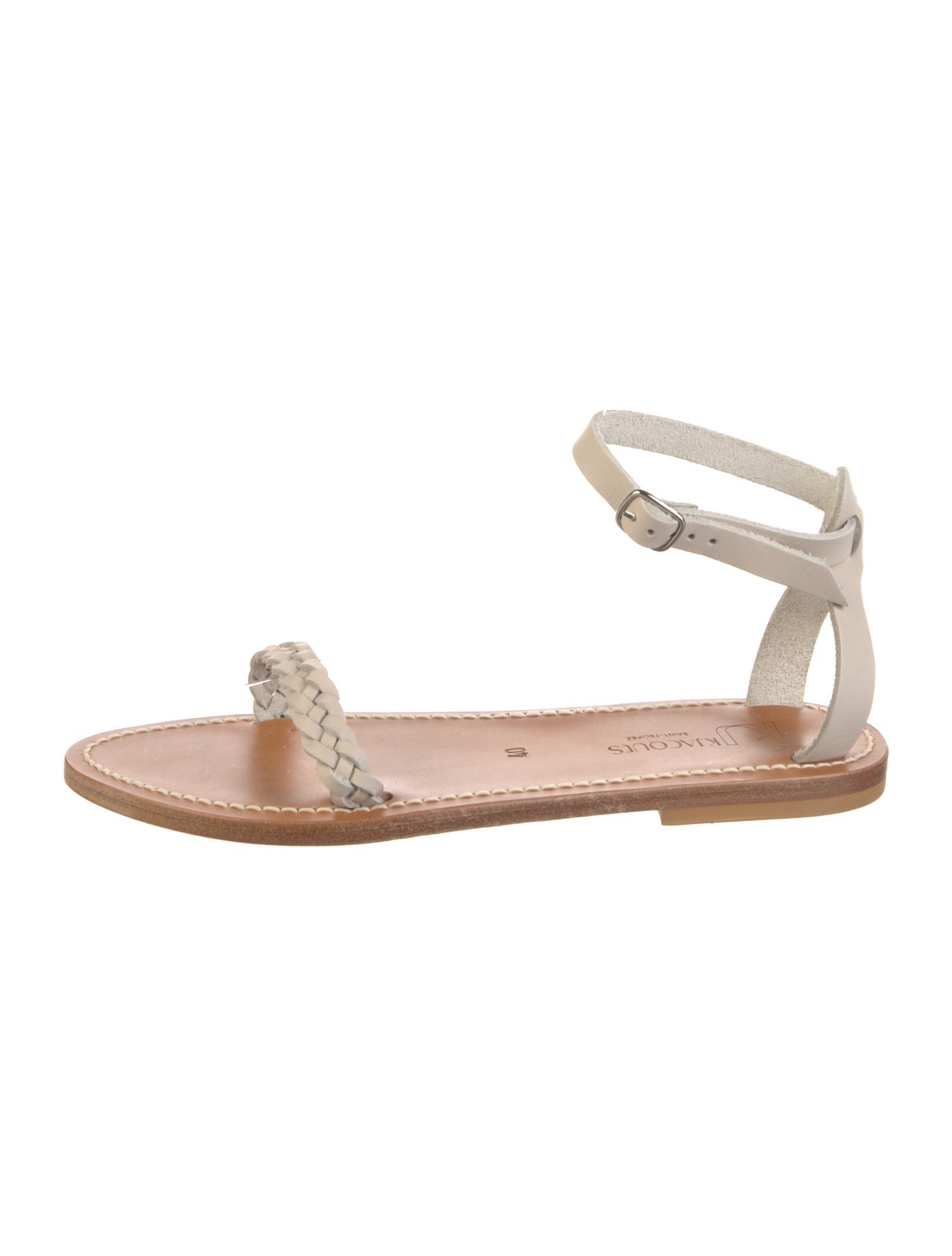 K.Jacques Leather Sandals