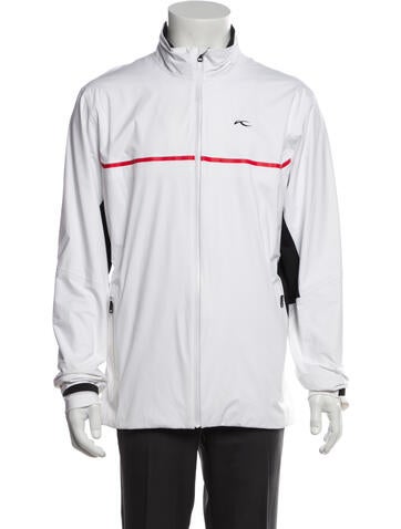 Kjus Outerwear Striped Windbreaker L