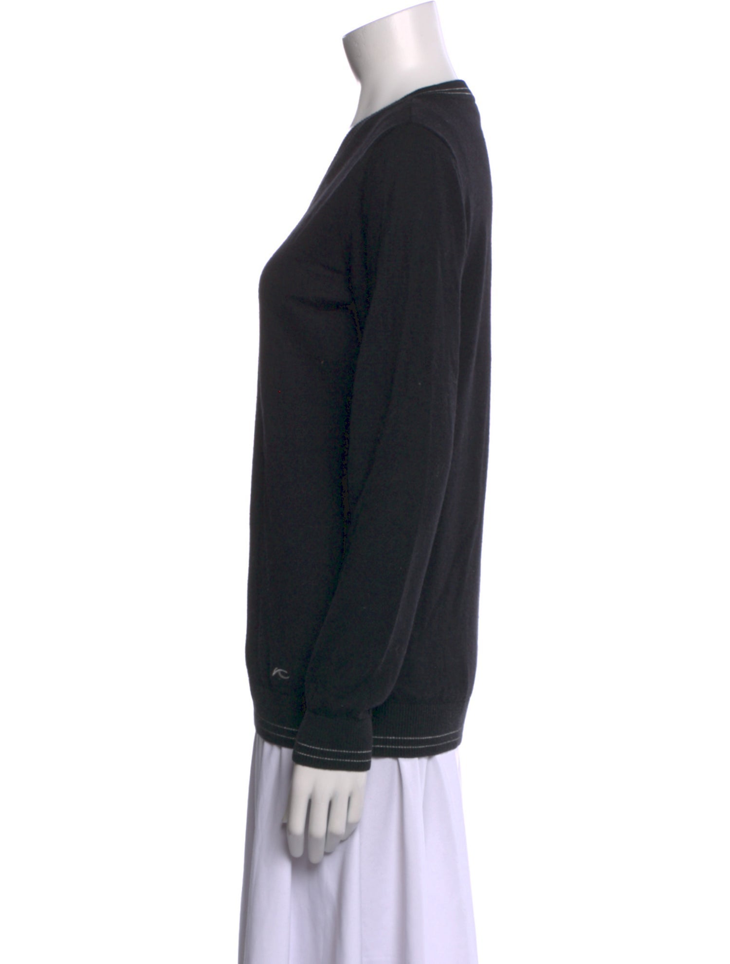 Kjus Merino Wool V-Neck Sweatshirt