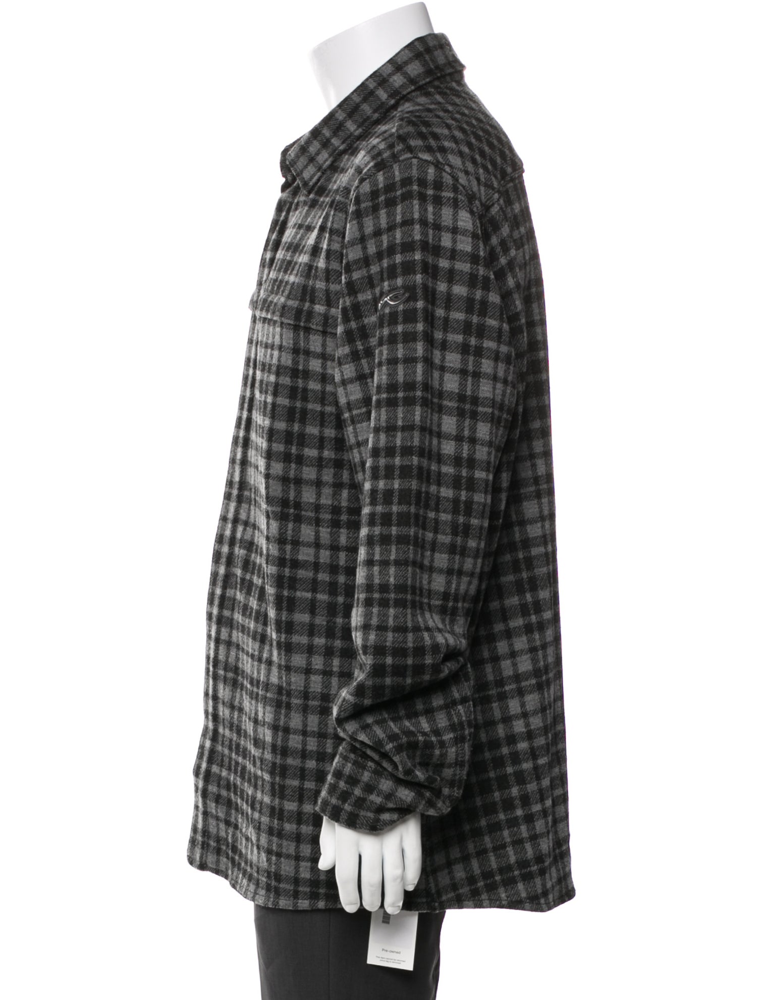 Kjus Plaid Print Peacoat