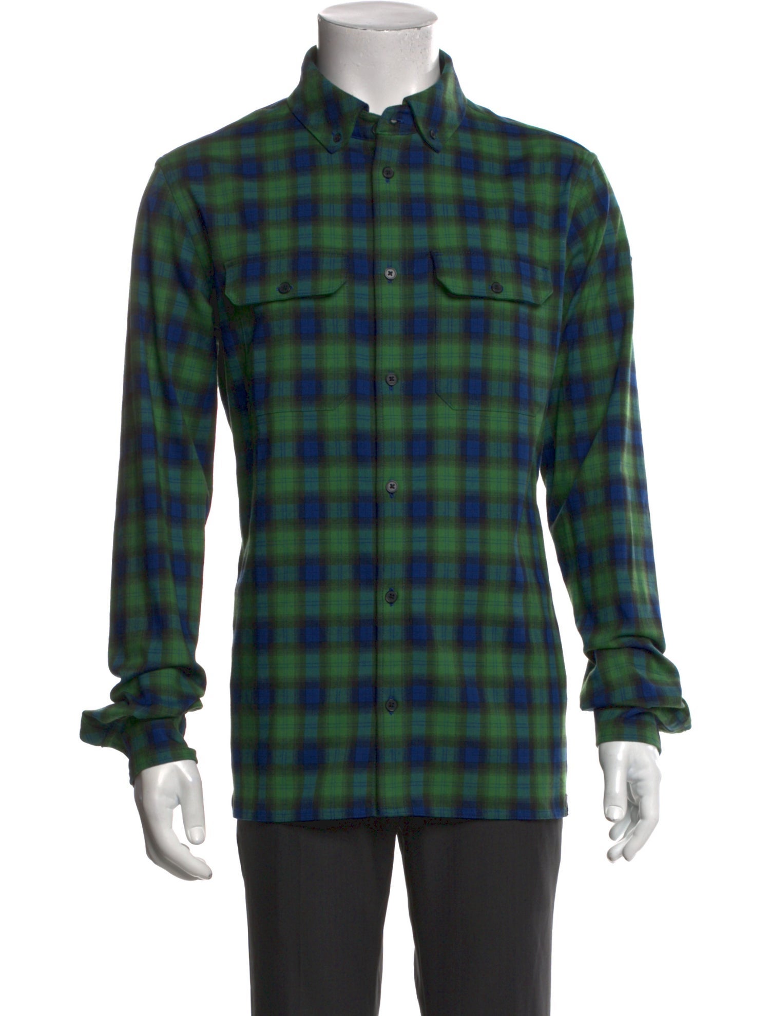 Kjus Plaid Print Long Sleeve Western Shirt