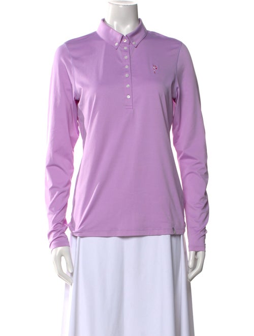 Kjus Mock Neck Long Sleeve Polo